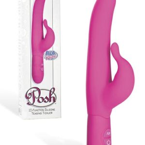 10 Function 8.75″ Rabbit Vibrator Rabbit Vibrators Pink