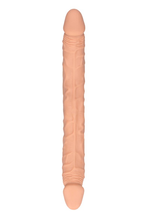 14″ Realistic Double Ended Dong Dildos Flesh