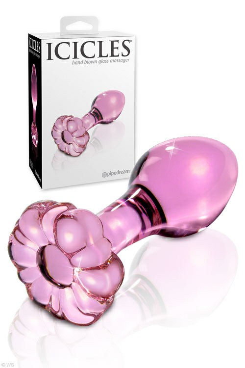 3.5″ Glass Anal Plug Anal Toys Pink