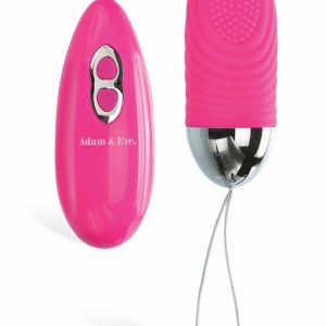 3.5″ Remote Controlled Textured Silicone Bullet Vibrator Bullet Vibrators Silver/Pink