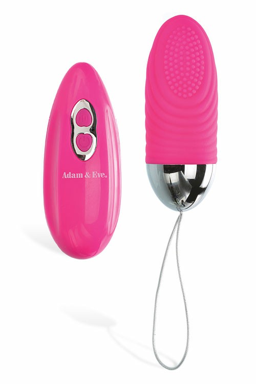 3.5″ Remote Controlled Textured Silicone Bullet Vibrator Bullet Vibrators Silver/Pink