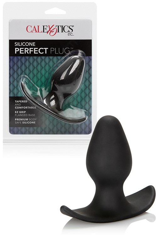 3.5” Perfect Plug Anal Toys Black