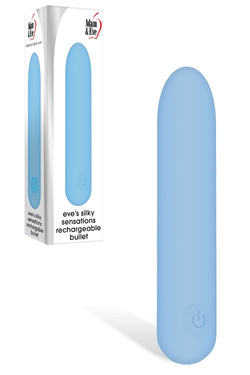 3.7″ Silky Sensations Silicone Bullet Bullet Vibrators Blue