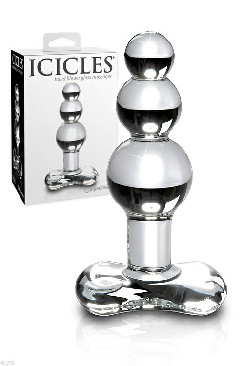 4.25″ Glass Anal Plug Anal Toys