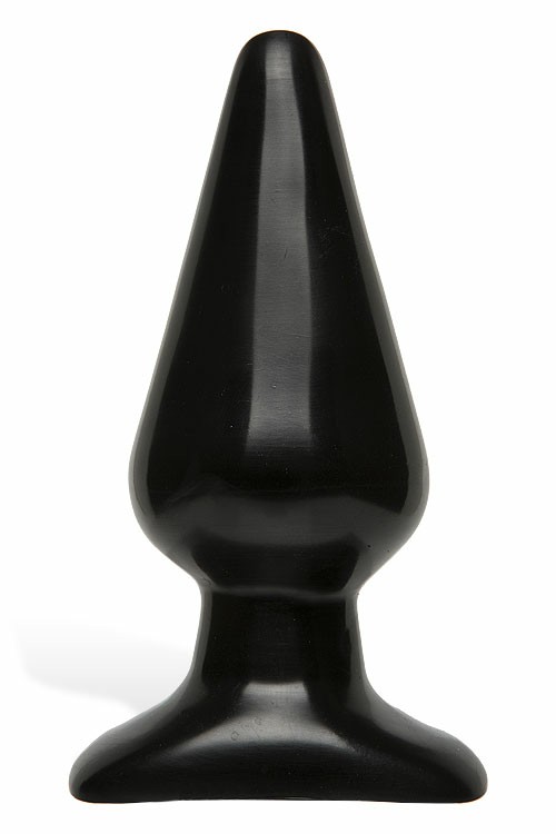 5.5″ Smooth Butt Plug Anal Toys Black