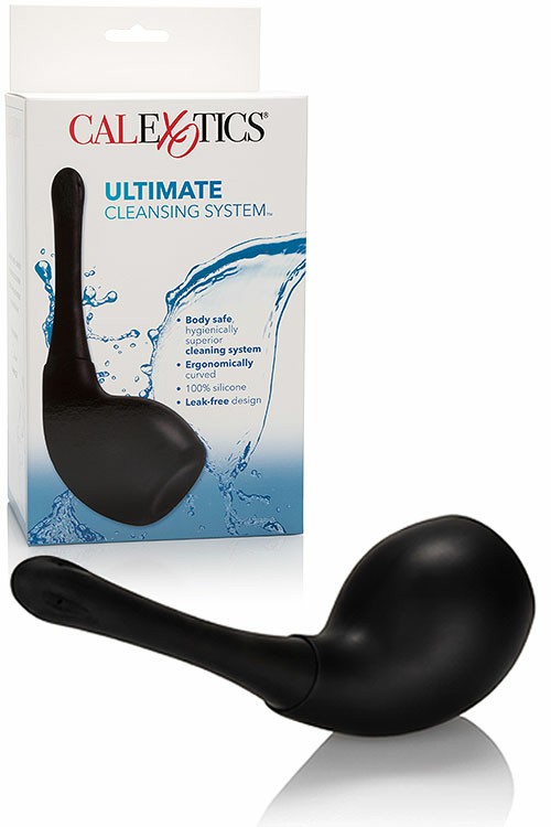 5.5” Ultimate Cleansing Anal Douche Anal Toys Black