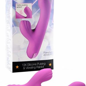 5 Star Pulsing & Vibrating Rabbit Rabbit Vibrators Pink