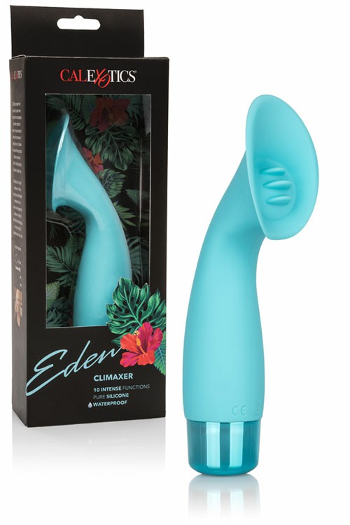 6.25″ Eden Climaxer Silicone Clitoral Vibrator Clitoral Vibrators Teal