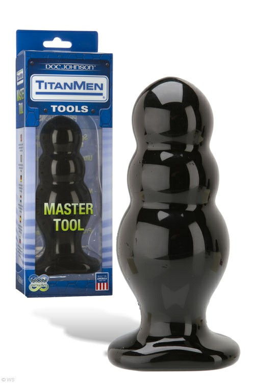 6.5″ Anal Master Tool Anal Toys Black