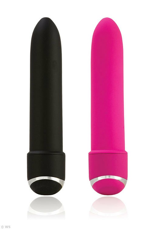 7 Function Classic Chic 4.25″ Vibrator Classic Vibrators Black