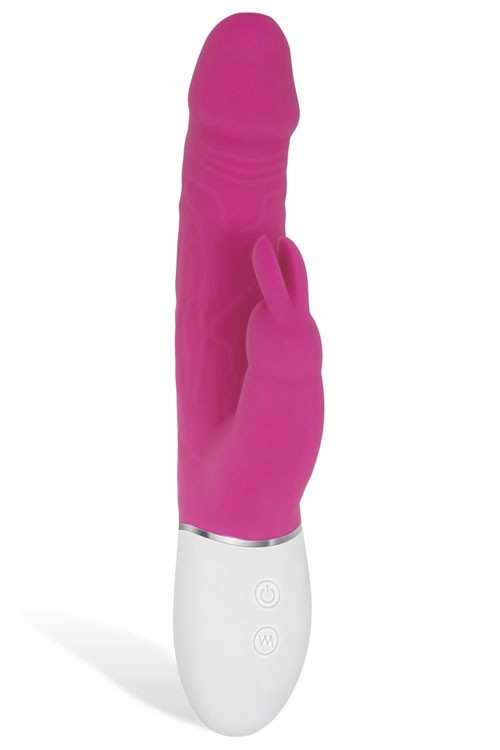 8.5″ Realistic Rabbit Vibrator Realistic Vibrators Pink