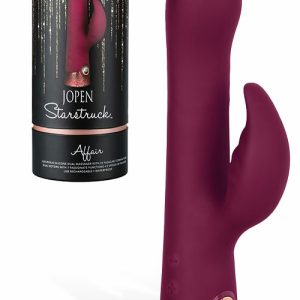 8.5″ Starstruck Affair Rabbit Vibrator Rabbit Vibrators Wine