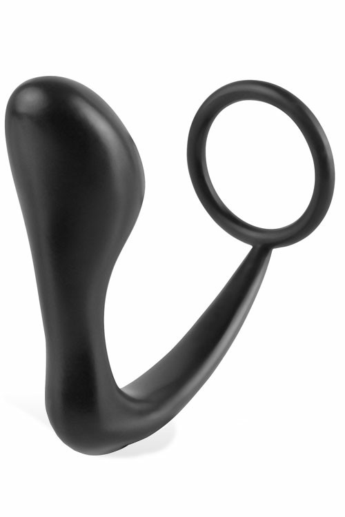 Ass Gasm Cockring 4″ Plug Anal Toys Black