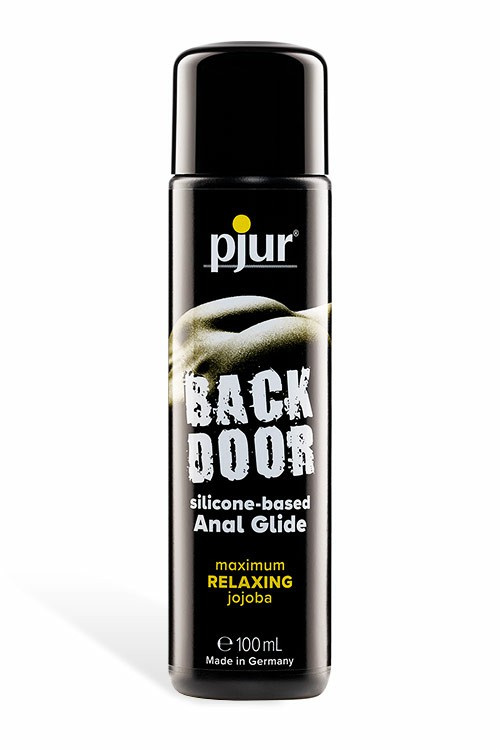 Back Door Relaxing Silicone Based Anal Glide (100Ml) Lubes & Essentials Clear