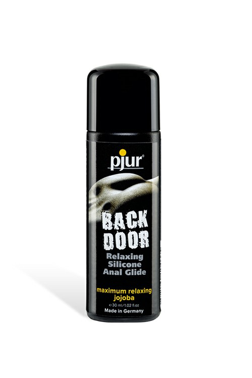 Back Door Relaxing Silicone Based Anal Glide (30Ml) Lubes & Essentials Clear