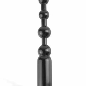 Beginner’s 5″ Vibrating Anal Beads Anal Balls & Beads Black