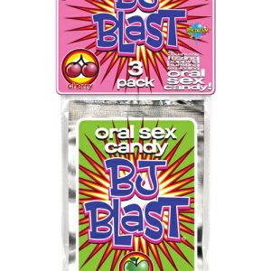 Bj Blast (3 Pack) Strawberry, Cherry And Green Apple Couples Toys