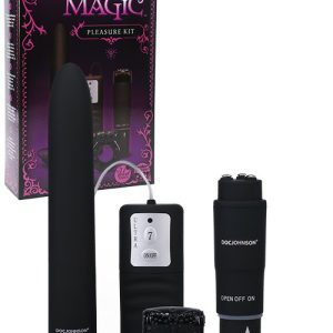 Black Magic 4 Piece Pleasure Kit Couples Toys Black