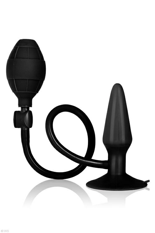 Booty Pumper 3.75″ Inflatable Butt Plug Anal Toys Black