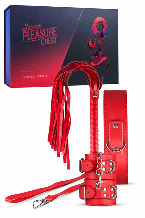 Crimson Dream Beginner’s Bondage Set (8 Pce) Bondage