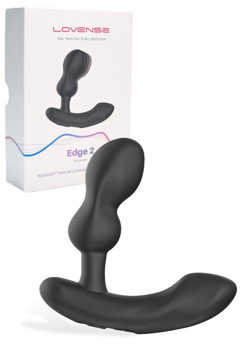 Edge 2 App Controlled Adjustable Prostate Massager Prostate Massagers Black