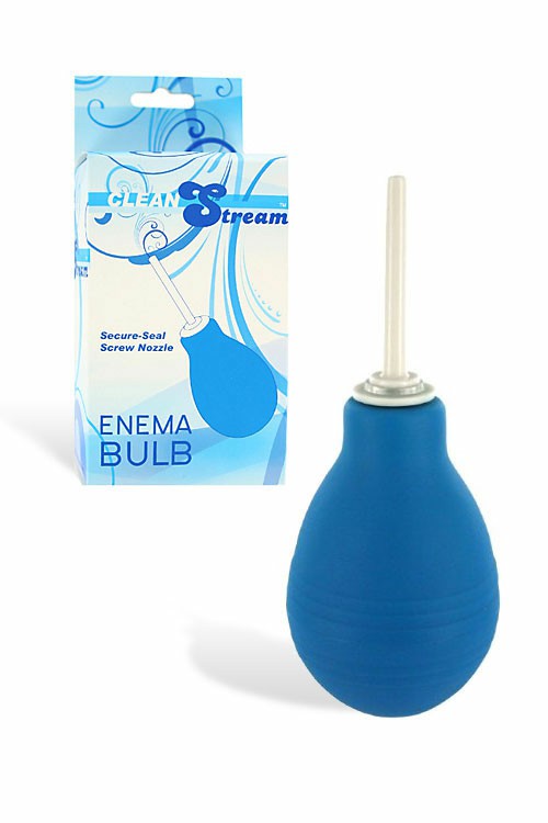 Enema Bulb Anal Toys Blue