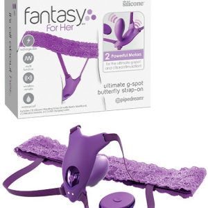 Fantasy For Her Ultimate G Spot 3.9″ Wearable Butterfly Vibrator Vibrating Panties Purple