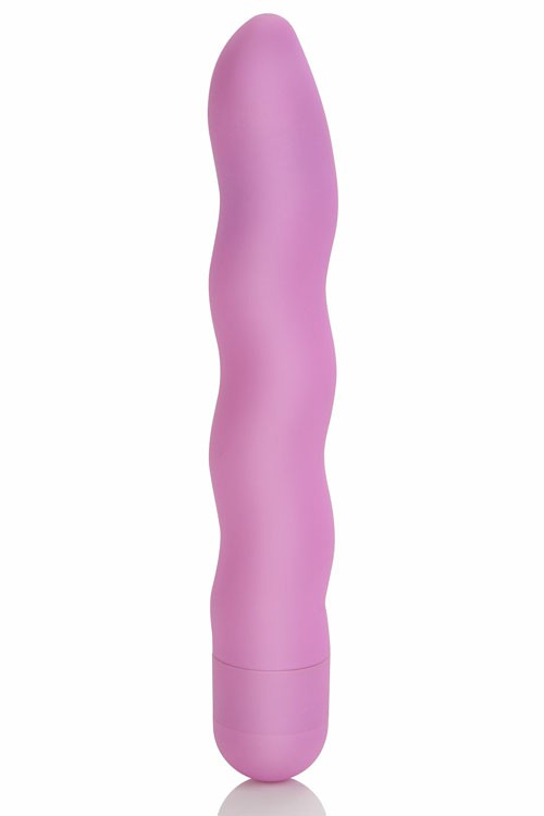 First Time 6″ Velvety Soft Vibrator Classic Vibrators Pink