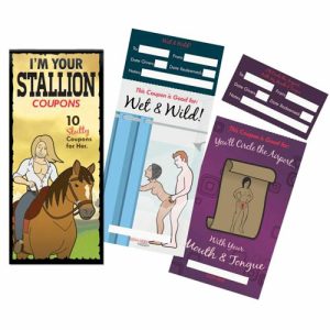 I’M Your Stallion’ 10 Sex Coupon Booklet Couples Toys