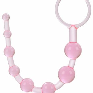 Introductory 7.5″ Flexible Anal Beads Anal Balls & Beads Pink