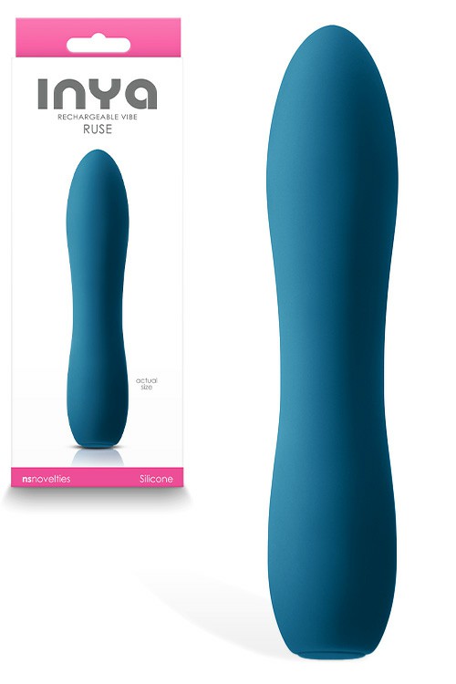 Inya Ruse 5.4″ Classic Vibrator Classic Vibrators Teal