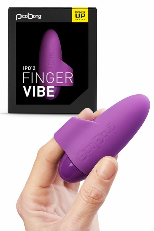 Ipo 2 Powerful 3.5″ Finger Vibe Clitoral Vibrators Black