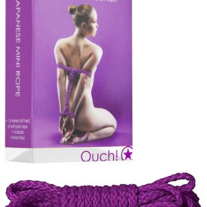 Japanese Mini 1.5M Bondage Rope Bondage Purple