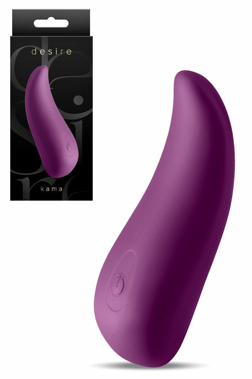 Kama By Desire 3.7″ Lay On Vibrator Clitoral Vibrators Purple