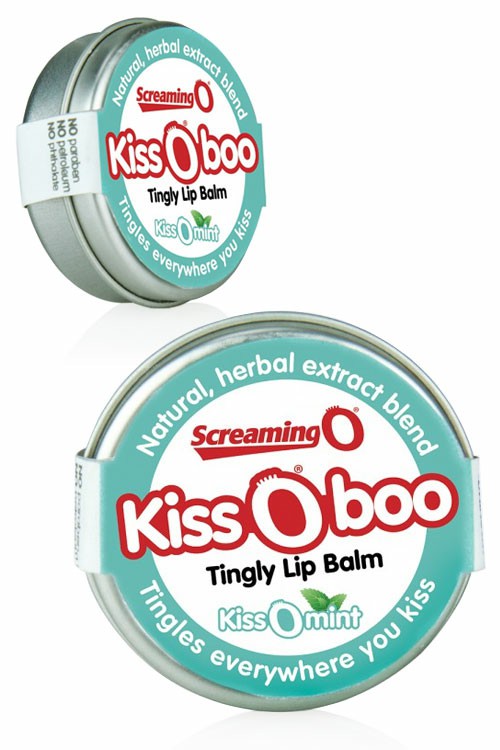 Kissoboo Kissomint Tingly Lip Balm Lubes & Essentials White