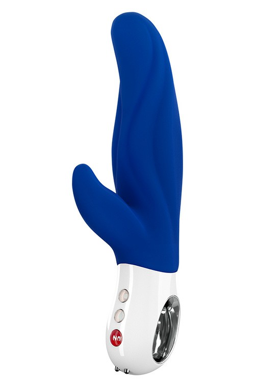 Lady Bi 8.7″ Rabbit Vibrator With A Spot Stimulation Rabbit Vibrators Dark Blue