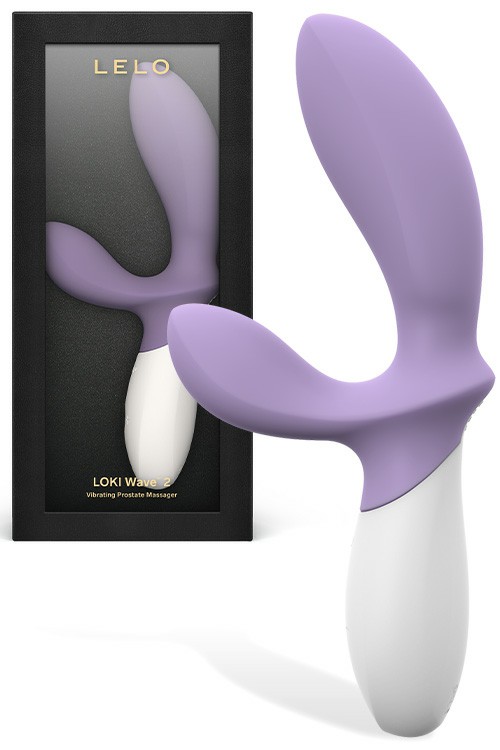 Loki Wave 2 Flexing 7.7″ Wave Prostate Massager Prostate Massagers Black