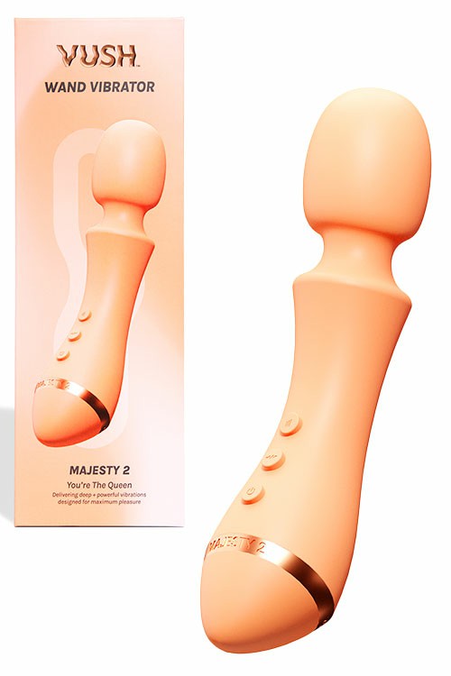 Majesty 2 Wand Vibrator Vibrators Orange