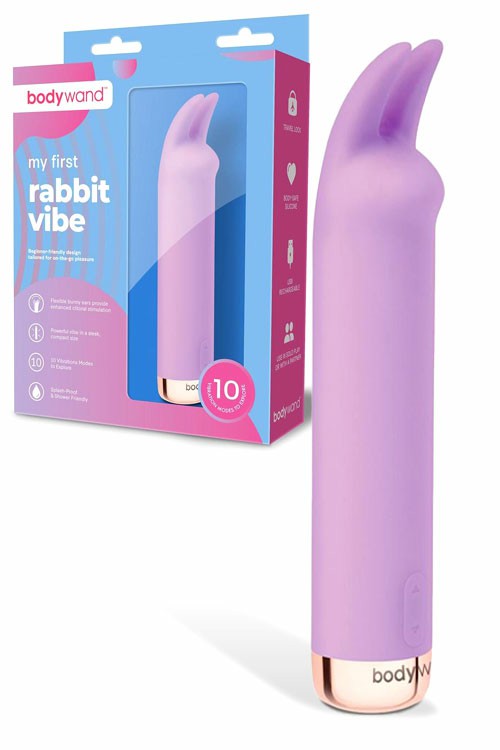 My First Rabbit Vibe 6″ Clitoral Stimulator Clitoral Vibrators Lavender