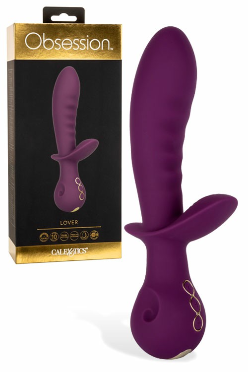 Obsession Lover 8.75″ Rabbit Vibrator Rabbit Vibrators Purple