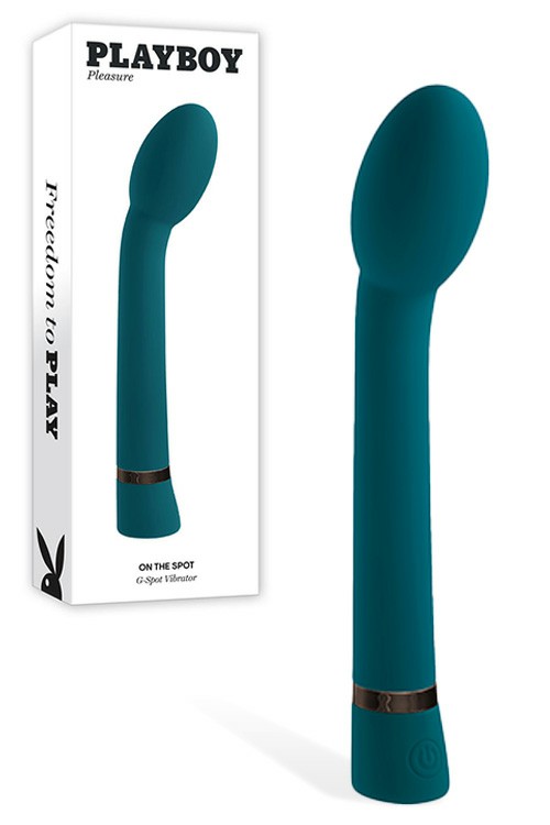 On The Spot 8.5″ G Spot Vibrator Vibrators Teal