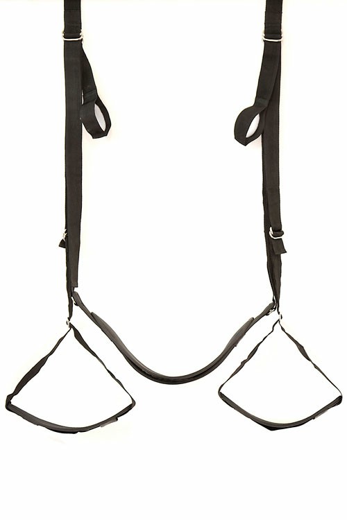 Over The Door Adjustable Padded Sex Swing Couples Toys Black