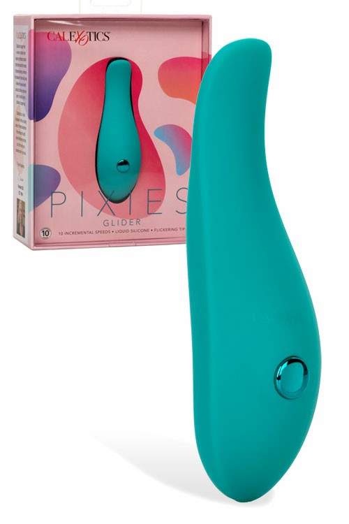 Pixies Glider 4″ Clitoral Vibrator Clitoral Vibrators Blue