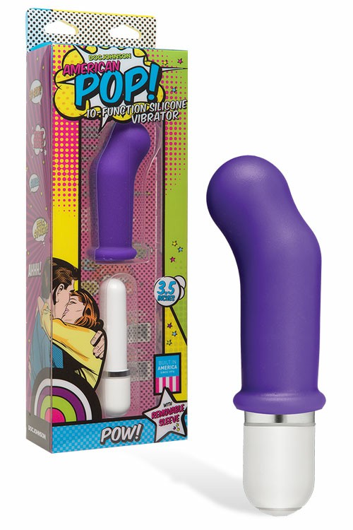 Pop 10 Function 3.5″ G Spot Vibe G-Spot Vibrators Purple