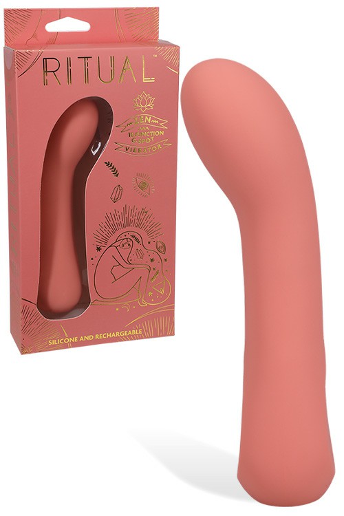 Ritual Zen 6.25″ G-Spot Vibrator G-Spot Vibrators Orange