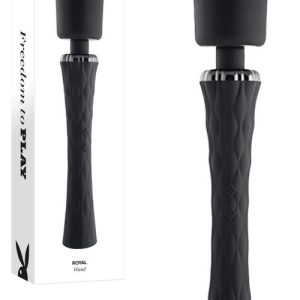 Royal 11.4″ Wand Vibrator Vibrators Black