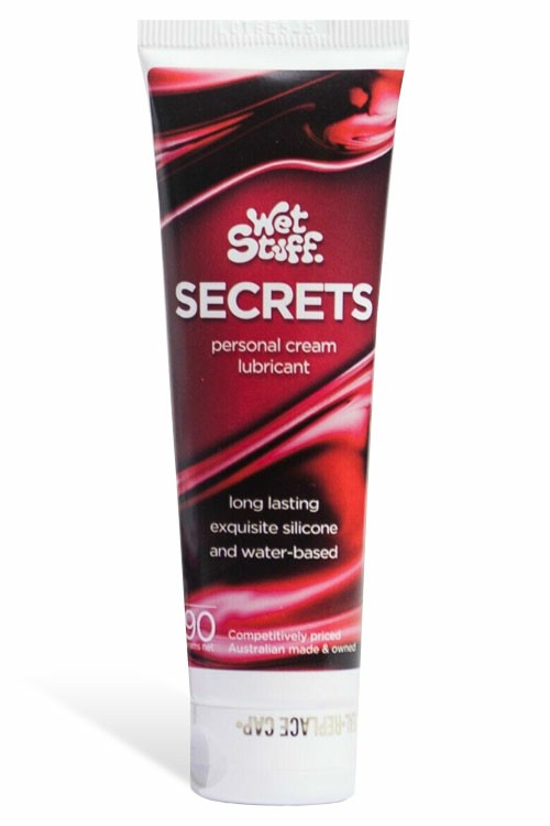 Secrets Silicone Lubricant Tube (90G) Lubes & Essentials