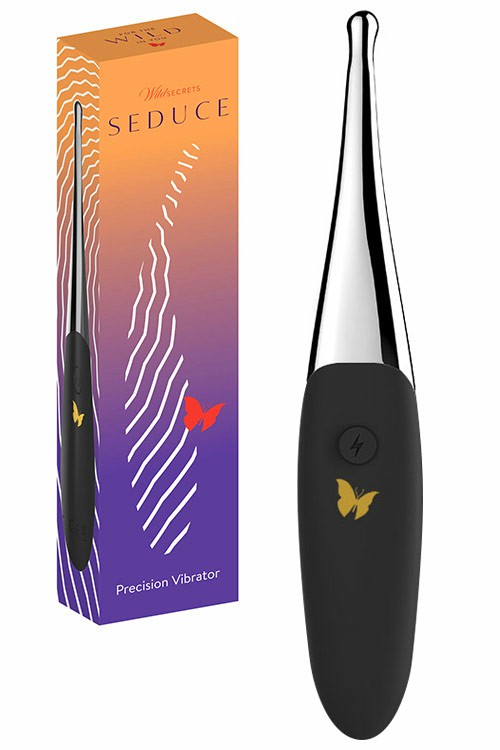 Seduce 5.6″ Precision Vibrator Clitoral Vibrators Black