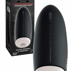 Sex O Matic Vibrating Masturbator Vibrating Masturbators Black