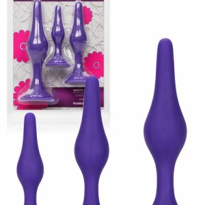 Silicone Slim Anal Training Kit (3 Pce) Anal Toys Purple